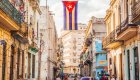 Cuban flag flying in Havana